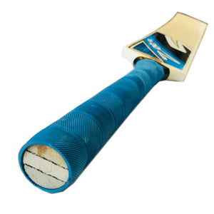 Cricket Bat Tape Ball Soft Tennis Ball Blue Thick Edge 44mm Blade 2lb Light Weight ADULT - Zeepk Sports