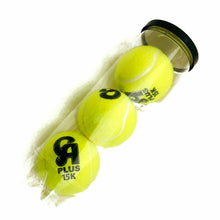 Load image into Gallery viewer, CRICKET BALL CA PLUS 15K PLUS TENNIS SOFT BALL 3 PC + AS SPORTS PLASTIC TAPE 10 PC FOR CRICKET - Zeepk Sports