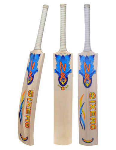 Zeepk Sports Cricket Bat for Tape Ball    Model: SIXER6 Mid Sweet Spot for heavy Hitters Made of high quality Kashmir willow Weight: 2lbs Length 36