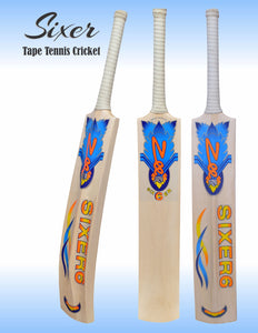 Zeepk Sports Cricket Bat for Tape Ball&nbsp;   Model: SIXER6 Mid Sweet Spot for heavy Hitters Made of high quality Kashmir willow Weight: 2lbs Length 36" Full Cane long handle size 12" Blade Width 4.52" Standard Length Handle with Top Quality Handle Grip, Thick Blade Cricket Bat. Perfect Combination for Sixers This is perfect Cricket bat for Tennis ball &amp; Regular Tape &amp; Tennis ball Full Size Tennis / Tape Ball Cricket Bat Full Cane Handle Cricket Bat,&nbsp;Unbreakable / Guarantee&nbsp;