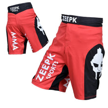 Load image into Gallery viewer, MMA GEAR UFC GLOVES GRAPPLING GLOVE UFC FIGHT KICK BOXING CAGE FIGHTER RED ZEEPK